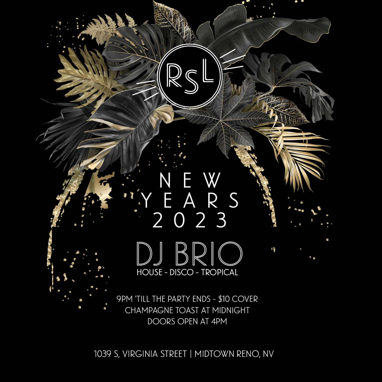 New Years Eve with DJ BRIO